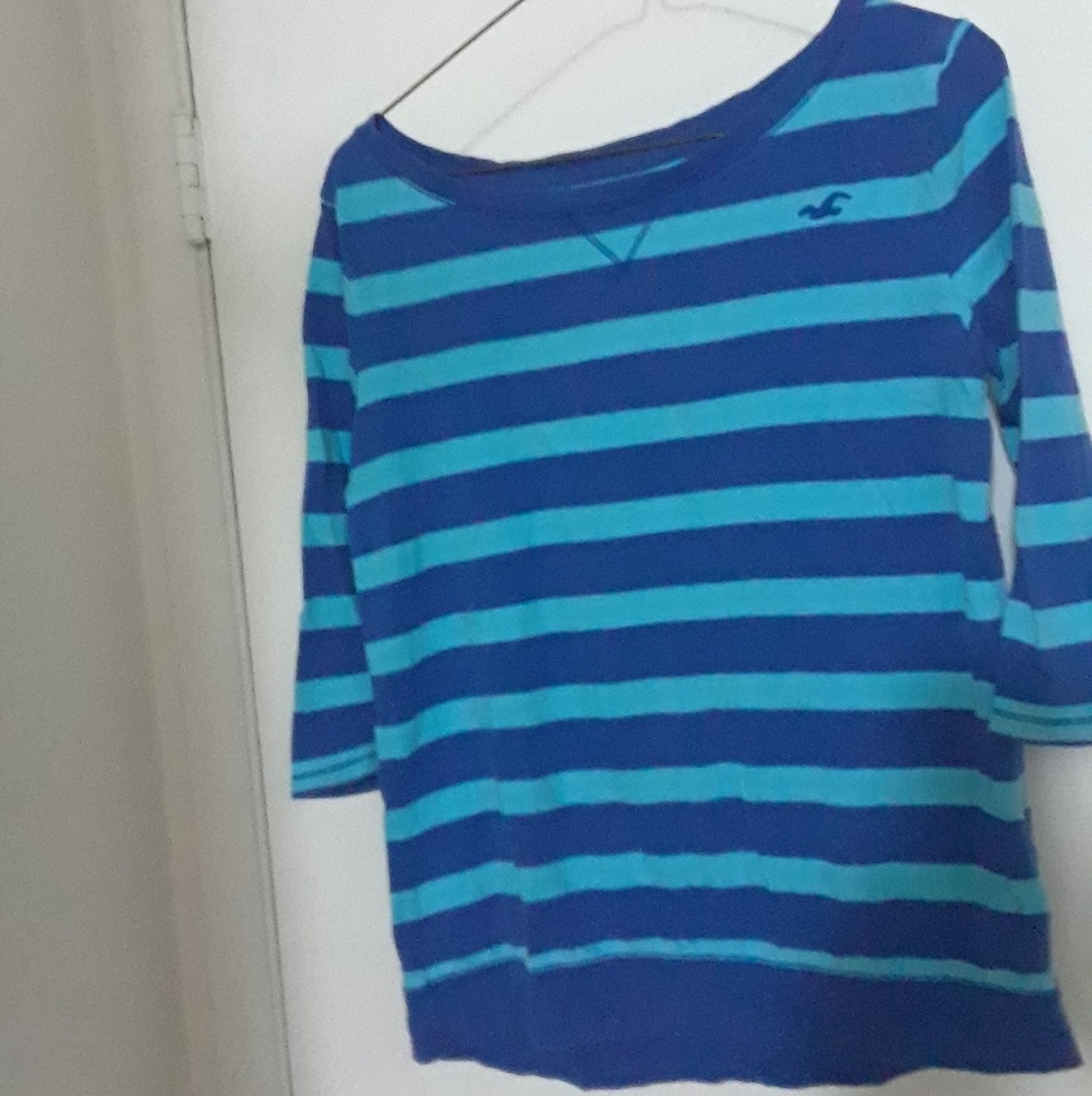 Hollister striped top size S.
